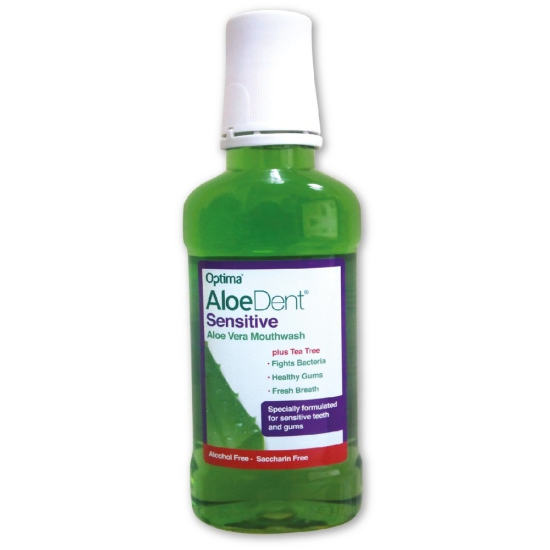 Aloe Dent Sensitive Mouthwash, 250ml