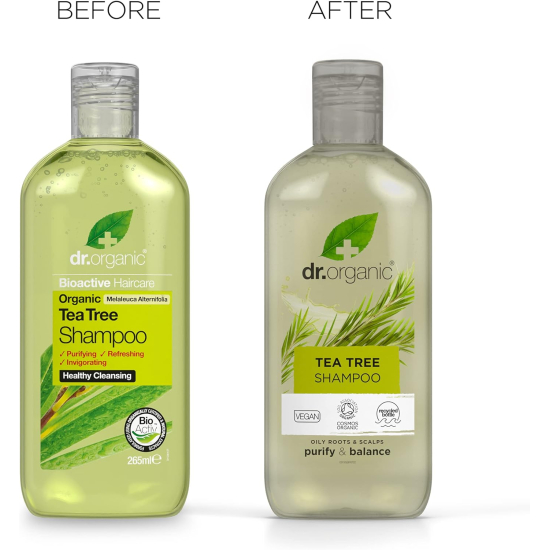 Dr. Organic Tea Tree Shampoo 265 ml