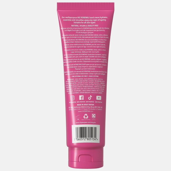 Dr Pawpaw Age Renewal Softening Hand Cream 50ml