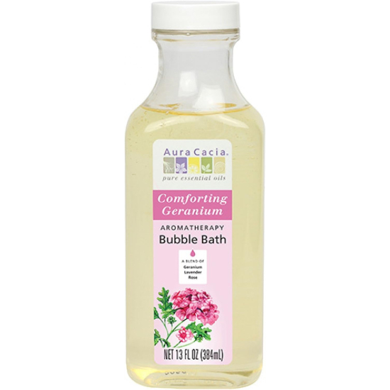 Aura Cacia Comforting Geranium Bubble Bath 384 ml