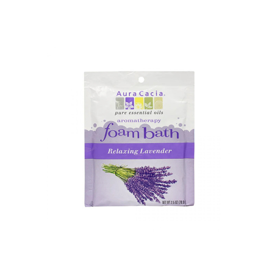 Aura Cacia Relaxing Lavender Foam Bath 70.9 g