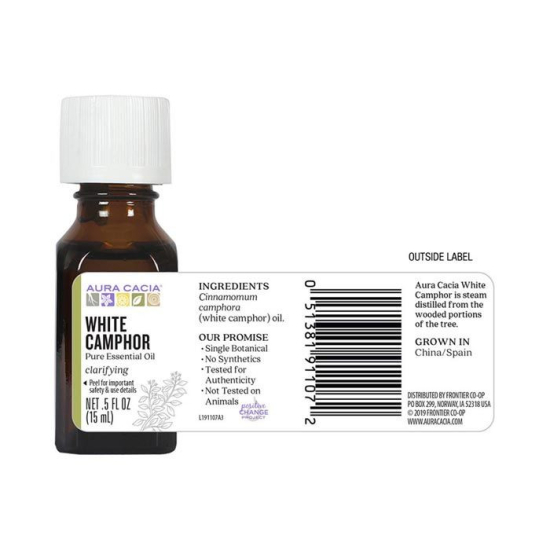 Aura Cacia White Camphor Essential Oil 15 ml