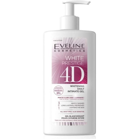 Eveline White Prestige 4D Whitening Daily Intimate Gel 250 ml