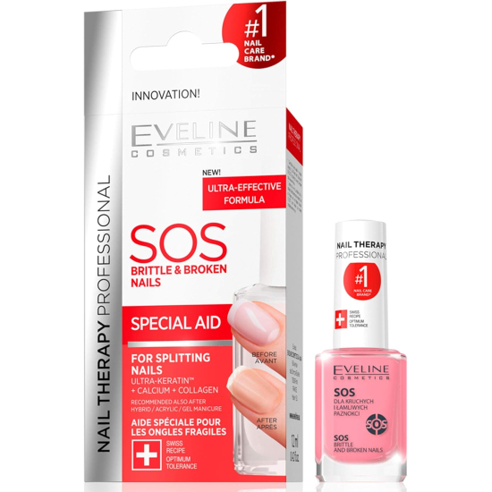 Eveline Cosmetics SOS Brittle And Broken Nails 12 ml