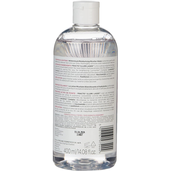 Eveline White Prestige 4D Whitening & Moisturizing Micellar Water 400 ml