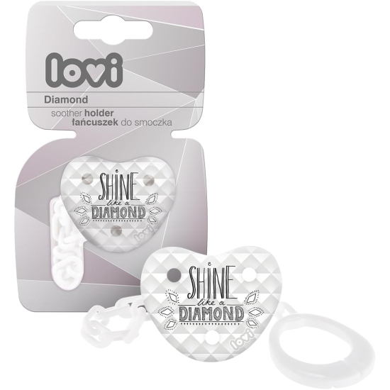 Lovi Soother Holder Chain Diamond