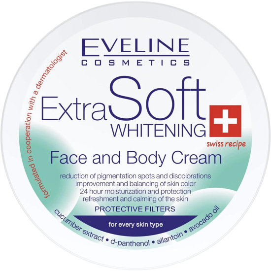 Eveline Extra Soft Whitening Cream 200 ml