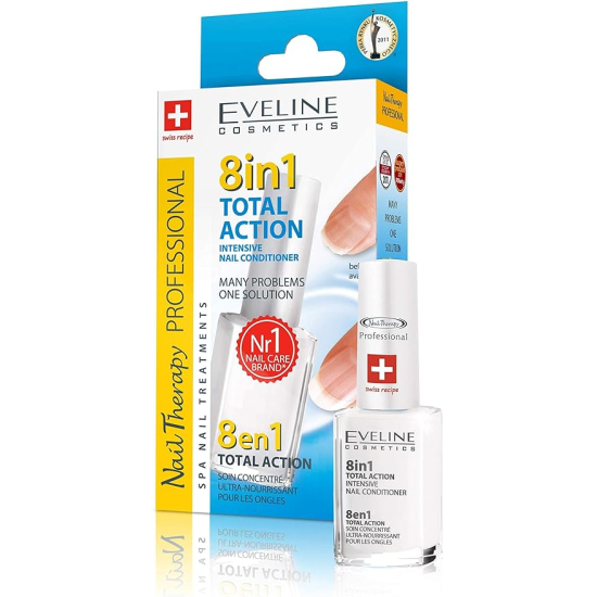 Eveline Spa Nail Total Action 8 In 1 12 ml