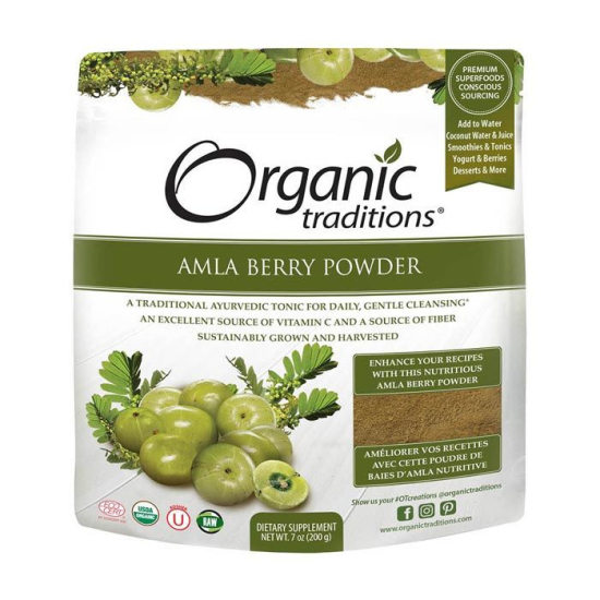 Organic Traditions Amla Berry Powder 200g