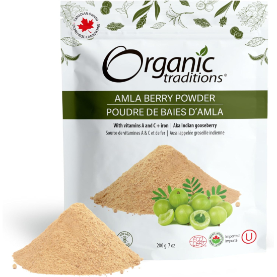 Organic Traditions Amla Berry Powder 200g