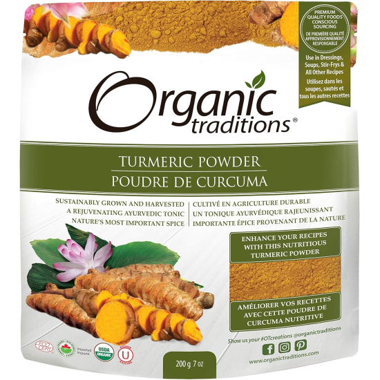 Organic Traditions Turmeric Powder 200g