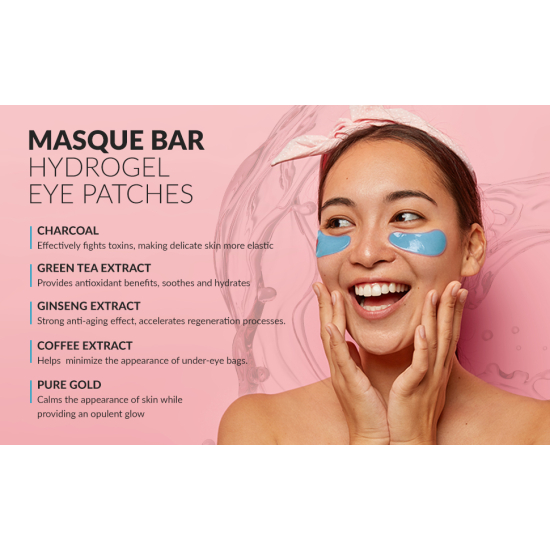 Masque Bar Aqua Hydro Eye Hydrogel Eye Mask 10 ml