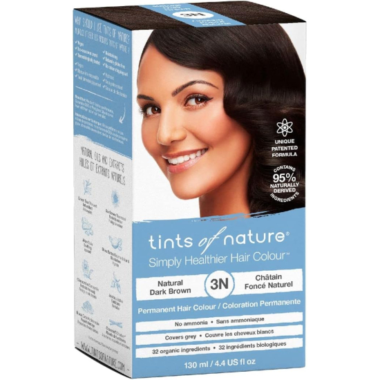 Tints Of Nature Permanent Hc- 3N Natural Dark Brown