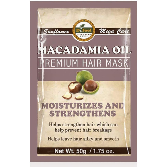 Difeel Premium Hair Mask Macadamia Oil 50g Pack