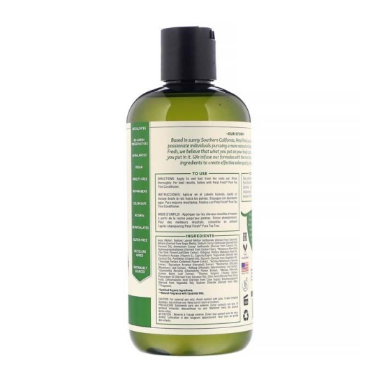 Petal Fresh Pure Tea Tree Shampoo 16 Oz