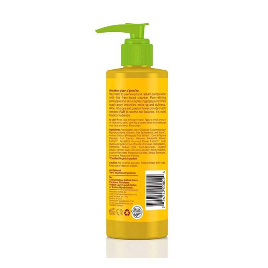 Alba Hawaiian Pineapple Enzyme Facial Cleanser 8 Oz / 235 ml