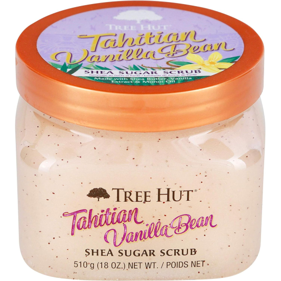 Tree Hut Tahitian Vanilla Bean Shea Sugar Scrub 18 Oz