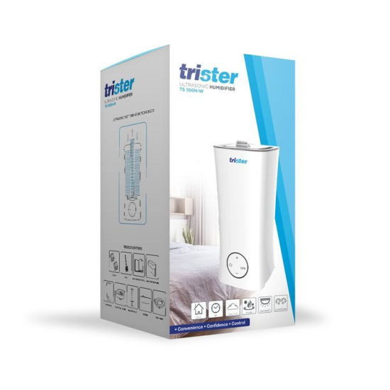 Trister Ultrasonic Humidifier 2L White TS-100H-W