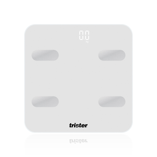 Trister Smart Body Musc Bone BMI Scale -White   4S TS-430-PS-B