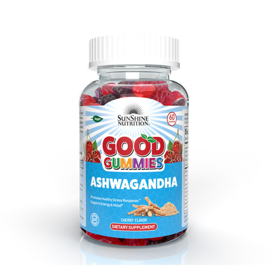 Sunshine Nutrition Good Gummies Ashwagandha 60 Tablets