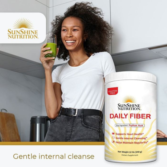 Sunshine Nutrition Daily Fiber 12 Oz