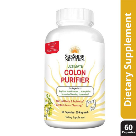 Sunshine Nutrition Ultimate Colon Purifier 60 Capsules