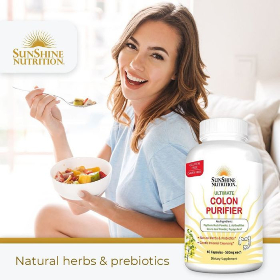 Sunshine Nutrition Ultimate Colon Purifier 60 Capsules