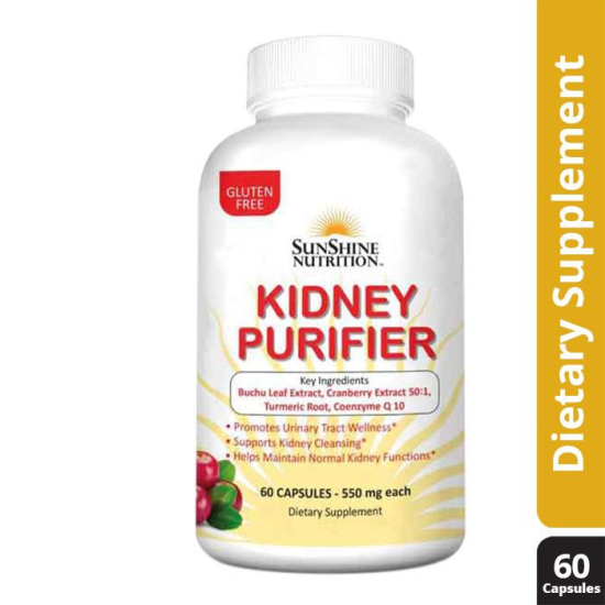 Sunshine Nutrition Kidney Purifier 60 Capsules