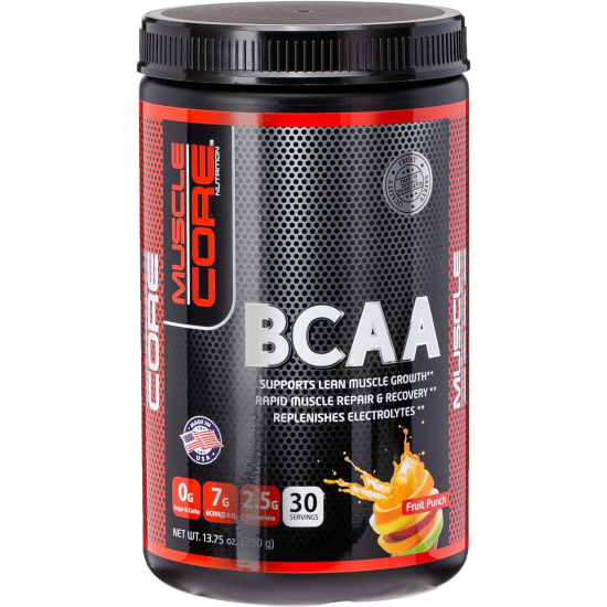 Muscle Core Nutrition BCAA 30 Servings Fruit Punch