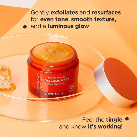 Andalou Pumpkin Honey Glycolic Mask 50 ml