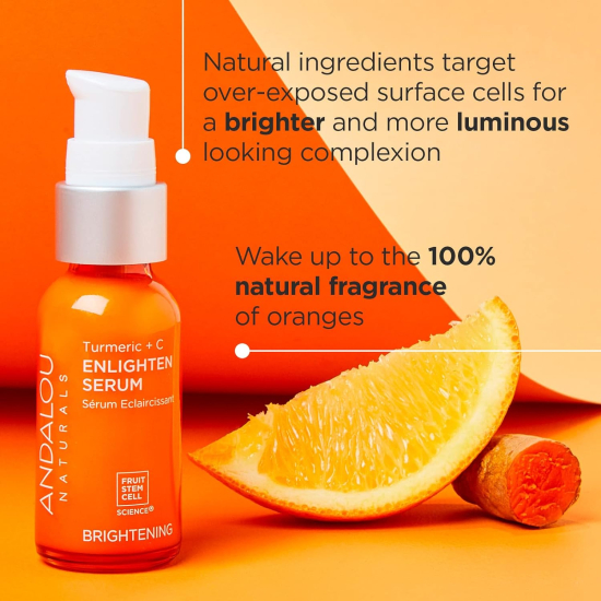 Andalou Turmeric + C Enlighten Serum 32 ml