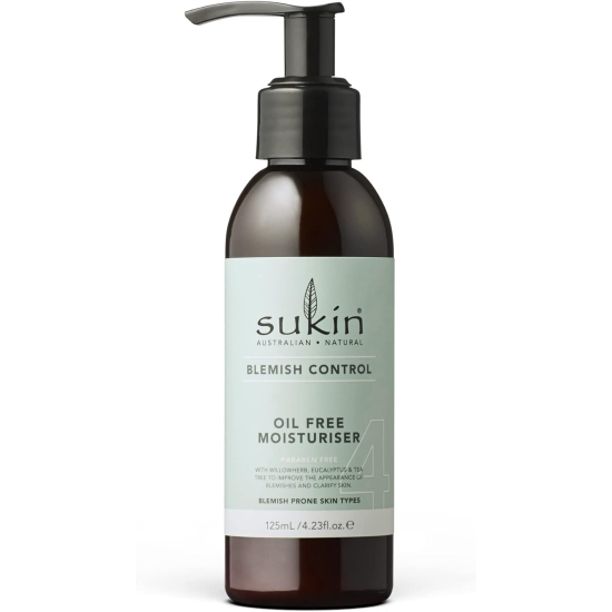 Sukin Blemish Control Oil Free Moisturiser 125 ml