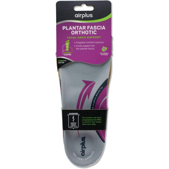 Airplus Plantar Fascia Orthotic Insole For Women 1 Pair