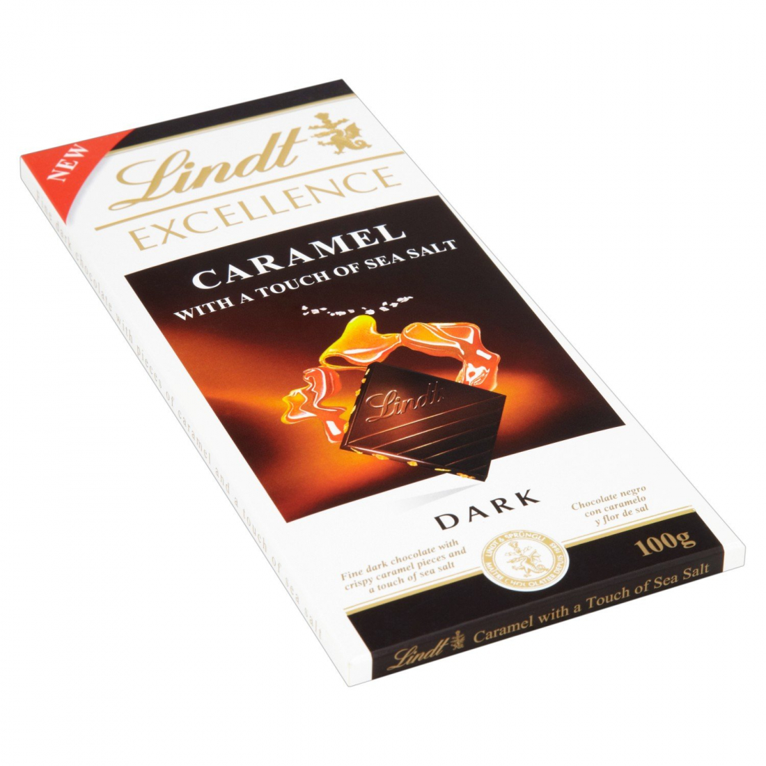 Lindt Excellence Dark Sea Salt 100g